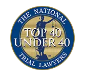 National trial lawyers top 40 under 40 badge